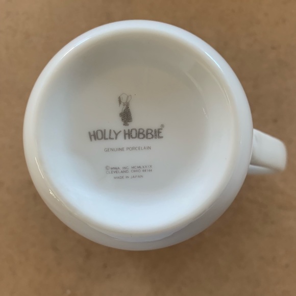 Vintage Porcelain Holly Hobbie mug, 1979 - Picture 5 of 7